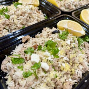 Greek Turkey And Rice