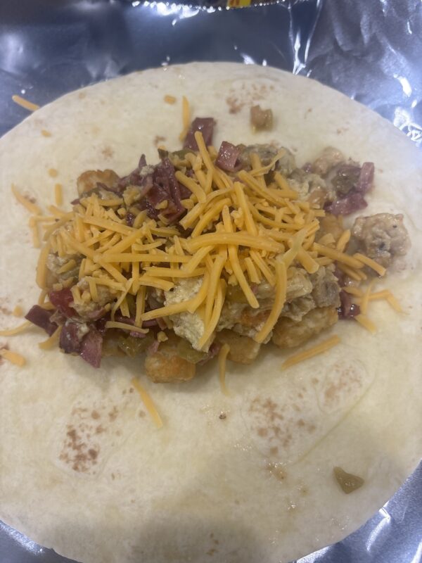 The Jonny Breakfast Burrito