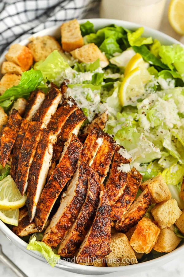 Cajun Chicken Caesar Salad