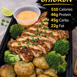 Bang Bang Chicken with Greens and Potatoes