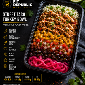 Street Taco Turkey Bowl