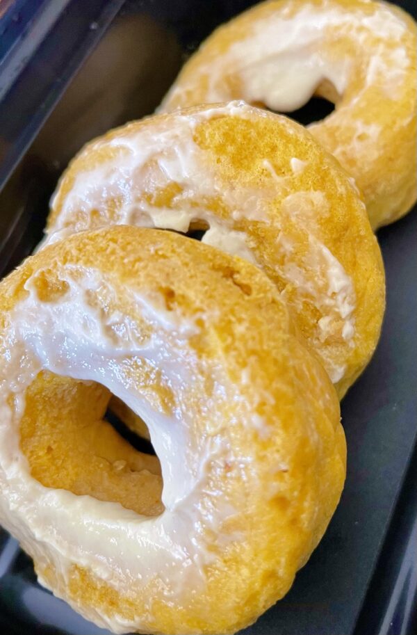 Pumpkin Protein Donuts