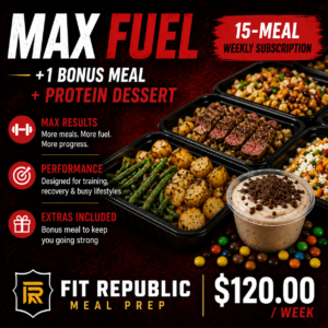 Max Fuel - 15 Meals Per Week