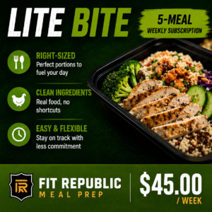 Lite Bite - 05 Meals Per Week