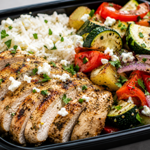Mediterranean Chicken & Roasted Vegetables
