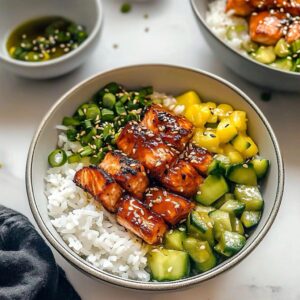 ELITE Salmon Pineapple Rice Bowl